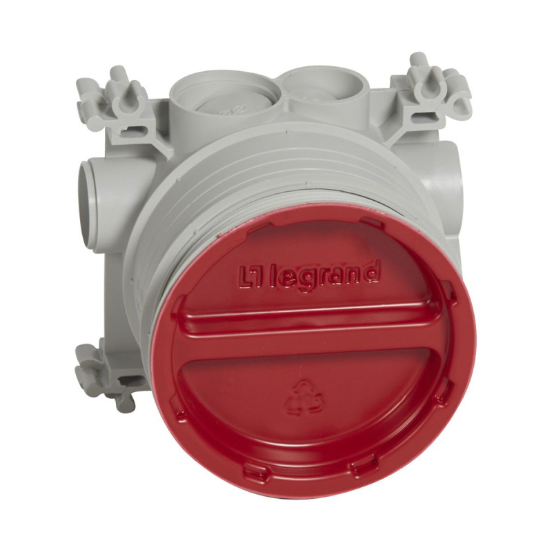 Boîte d'encastrement simple pour prise de sol pour béton hauteurs de chape 50mm à 80mm - Legrand - 081988