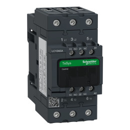 Contacteur 3 PÔLES AC-3 440V - 65A - bobine 230Vca TeSys LC1D Schneider Electric - LC1D65AP7