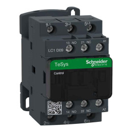 Contacteur 3 PÔLES - AC-3 440V - 9A - bobine 48Vca TeSys LC1D Schneider Electric - LC1D09E7