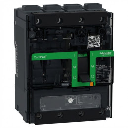 Disjoncteur - TM-D 63A - 4P4D - 25kA - borne EverLink - ComPacT NSXm B - SCHNEIDER - C11B4TM063L