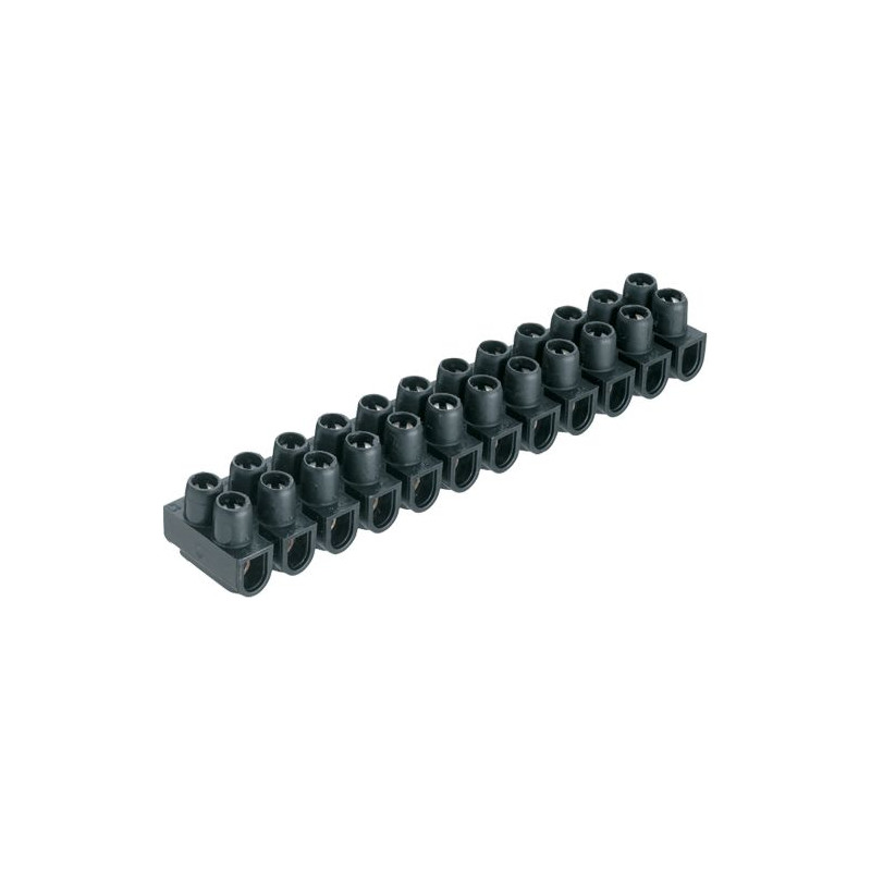 Barrette de connexion Nylbloc avec capacité assignée 25mm² - noir - Legrand - 034219