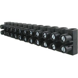 Barrette de connexion Nylbloc avec capacité assignée 16mm² - noir - Legrand - 034217