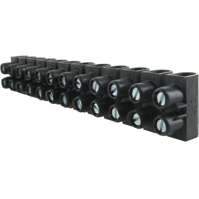 Barrette de connexion Nylbloc avec capacité assignée 16mm² - noir - Legrand - 034217