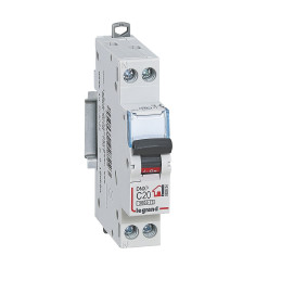 DPN RX3 1P+N 20A 4500/6KA (C) - Legrand - 4199450