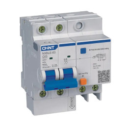Disjoncteur Différentiel 6KA 2P 20A 300mA 4M SÉRIE 63 NXBLE-63 - CHINT - 982014