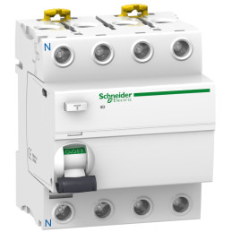 Interrupteur Differentiel 4p 100a 300ma Type Ac - Schneider Electric - A9R14491