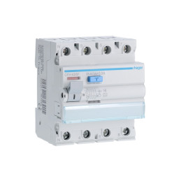 Interrupteur Differentiel 4poles 25a 300ma Hi - Hager - Interrupteur Differentiel 4poles 25a 300ma Hi - Hager - CFH425F