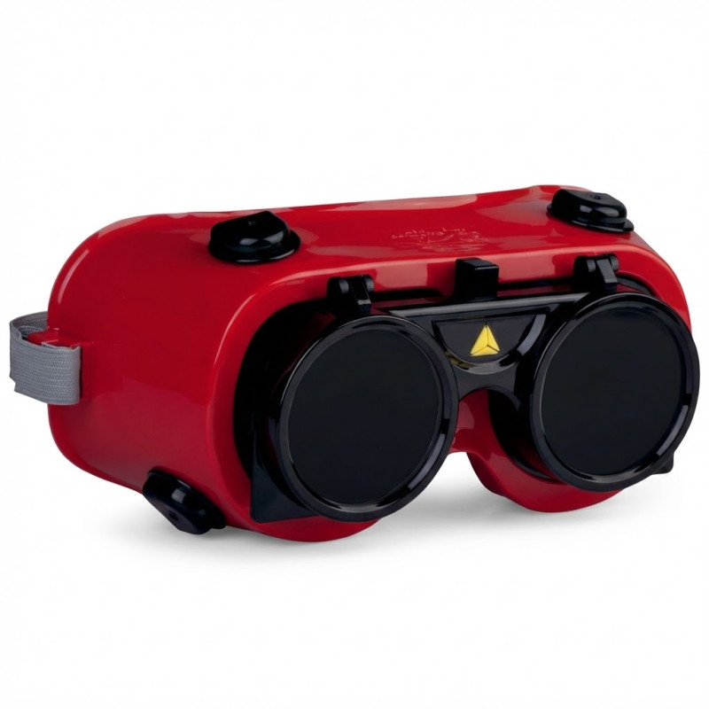 Lunette de soudure équipées de verres relevables - Delta plus - TOBA3