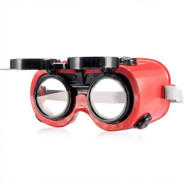 Lunette de soudure équipées de verres relevables - Delta plus - TOBA3