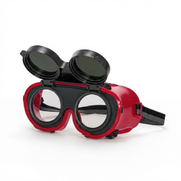 Lunette de soudure équipées de verres relevables - Delta plus - TOBA3