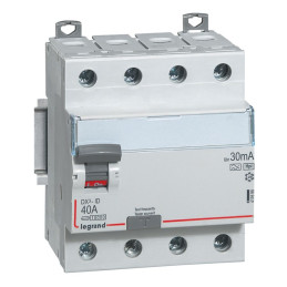 Interrupteur Différentiel 4p 40a 30ma Ac - Legrand - 411661
