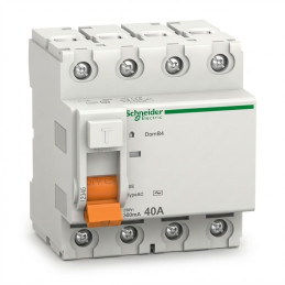 Interrupteur Différentiel 4p 40a 30ma Ac Domae - Schneider - 16810