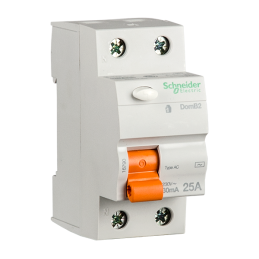 Interrupteur Différentiel 2p 25a 30ma Ac Domae Schneider -16790