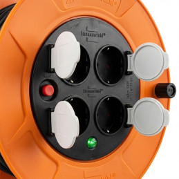 Enrouleur de câble garant SP H07RN-F 3G2,5 40m IP44 - Brennenstuhl - 1136951