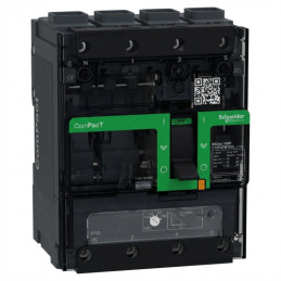Disjoncteur - TM-D 125A - 4P4D - 36kA - connecteurs EverLink - ComPacT NSXm F - SCHNEIDER ELECTRIC - C12F4TM125L