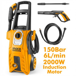 Nettoyeur haute pression 150 BAR 230V-50HZ 2000W - Ingco - HPWR20008
