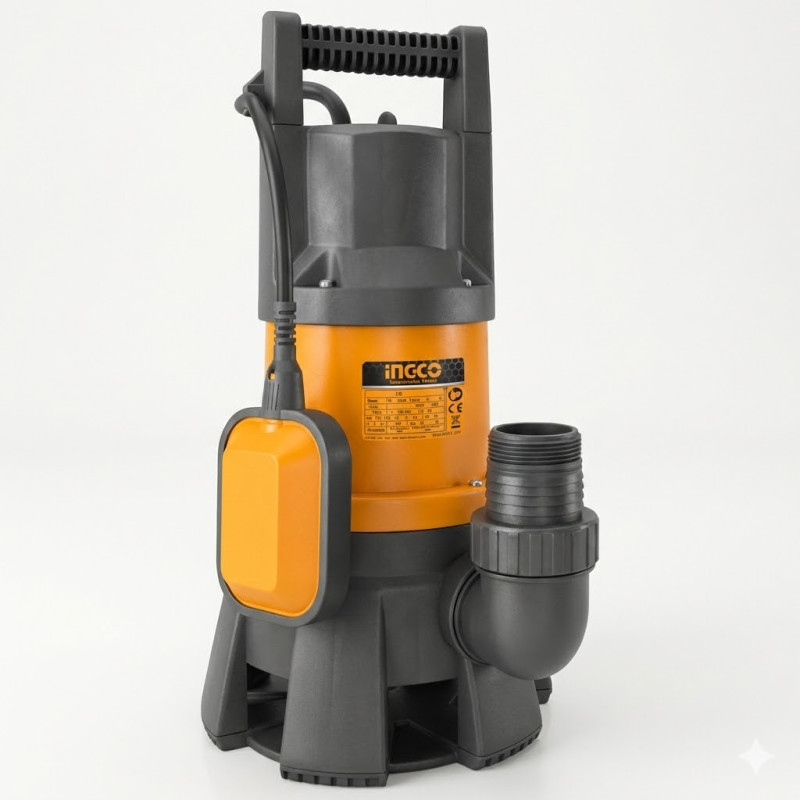 Pompe de relevage submersible 1000W - Ingco - SPD10001