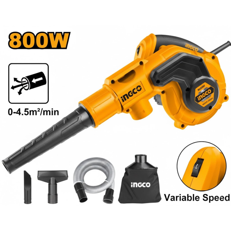 Souffleur electrique 800W - Ingco - AB8008