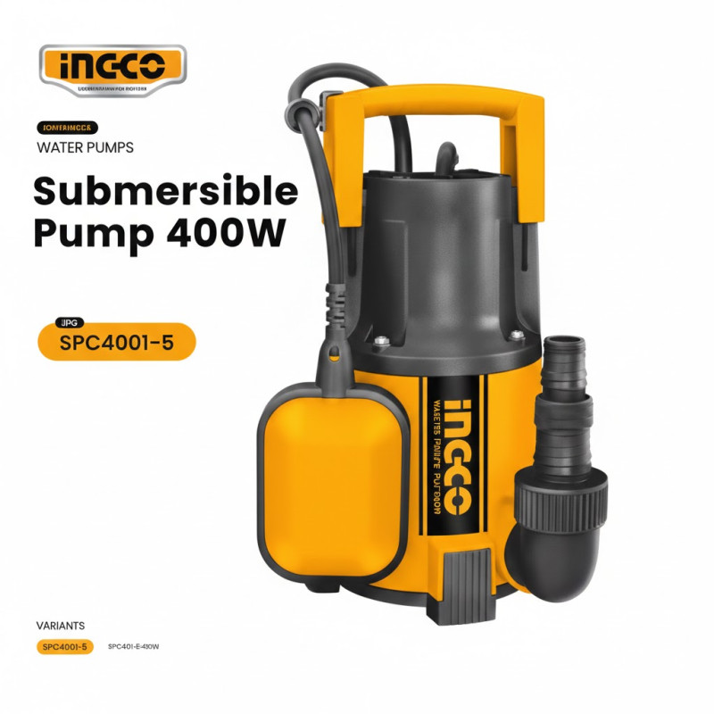 Pompe à eau submersible - Ingco - SPC4008