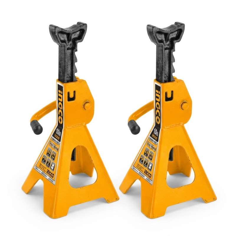 Support de cric 2PCS 3 tonnes - Ingco - HJS0301