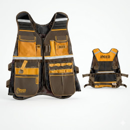 Veste à outils 48X60X3cm - Ingco - HTVT09028