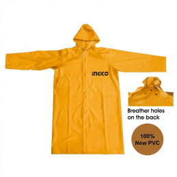 Manteau de pluie PVC polyester XL - Ingco - HRCTL031XL