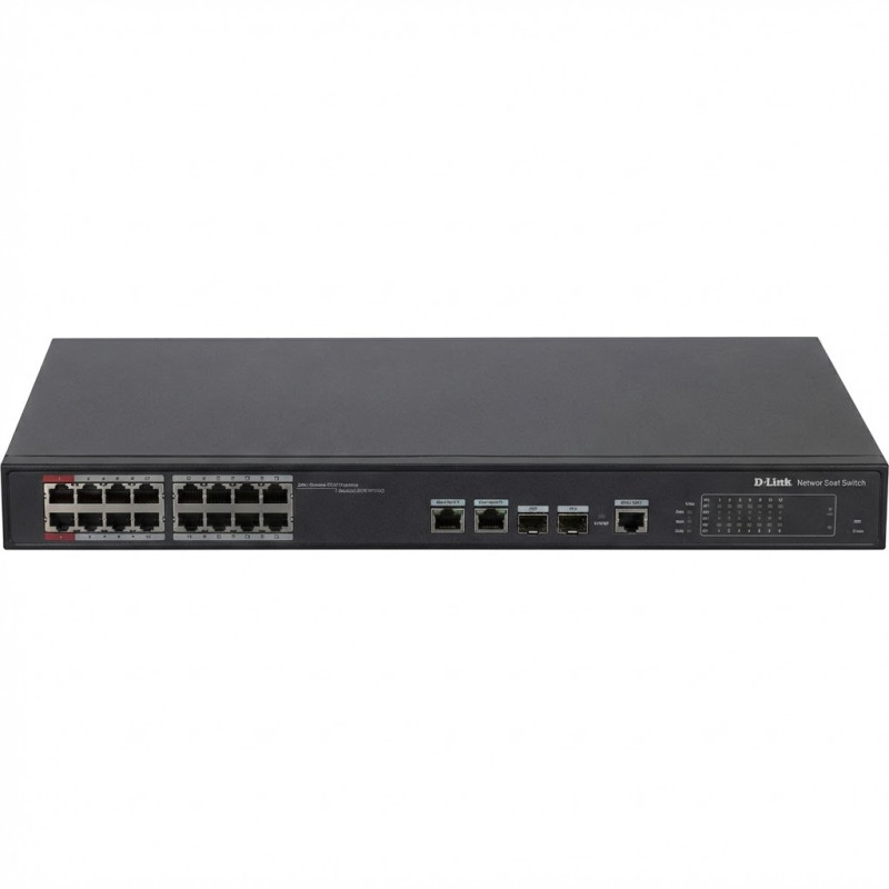Switch de bureau 18 ports géré dans le cloud avec 16 ports PoE - Dahua -DH-CS4218-16ET-240