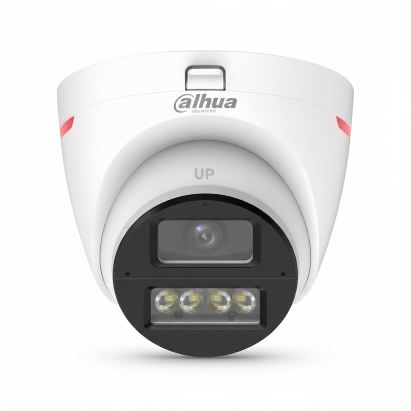 caméra dôme HDCVI 4-en-1 WizColor 2 MP - Dahua - DH-HAC-HDW1249XP-IL-A-PRO-0280B-DIP