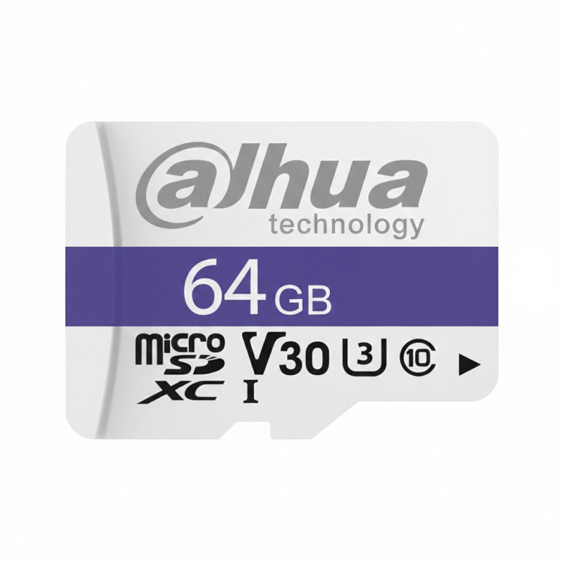 Carte mémoire microSD C100 Memory Card - Dahua - DHI-TF-C100/64GB