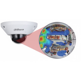 Dôme vidéosurveillance IP 5MP anti-vandale - Dahua - DH-IPC-EB5541P-AS
