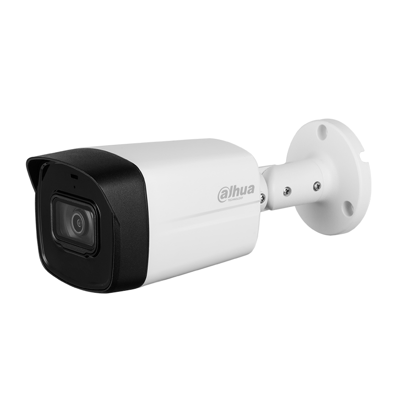 caméra bullet IR 2 Mégapixels série Lite, vidéosurveillance haute via câble (HDCVI) Dahua - DH-HAC-HFW1200SP-0360B-S5