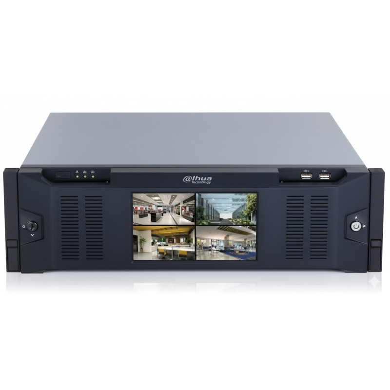 Enregistreur vidéo réseau WizMind 128 canaux, 3U, 16 disques durs - Dahua - DHI-NVR616DH-128-XI