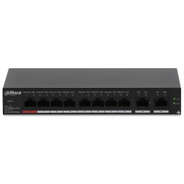Switch de bureau 10 ports géré dans le cloud avec 8 ports PoE - Dahua - DH-CS4010-8ET-110