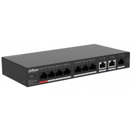 Switch de bureau 10 ports géré dans le cloud avec 8 ports PoE - Dahua - DH-CS4010-8ET-110