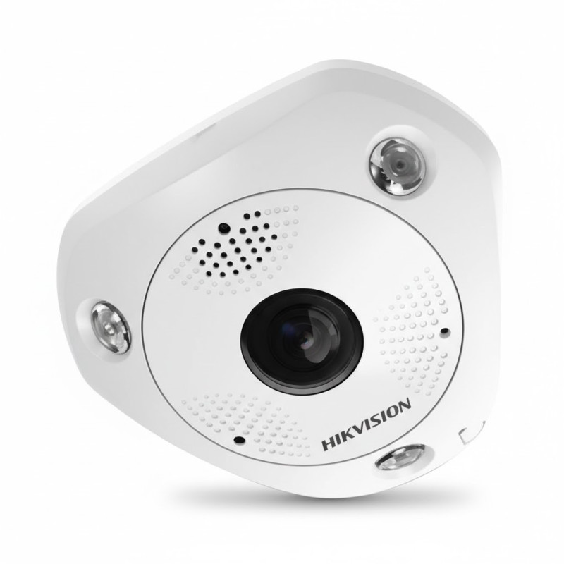 Caméra IP Hikvision Fisheye 12 MP - DS-2CD63C5G1-IVS
