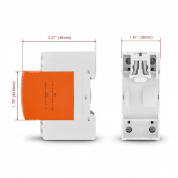 Dispositif de protection contre les surtensions, LYD1-C40/385, 2P 385V 20KA - Heschen - MAZFBOB3MTCW5P
