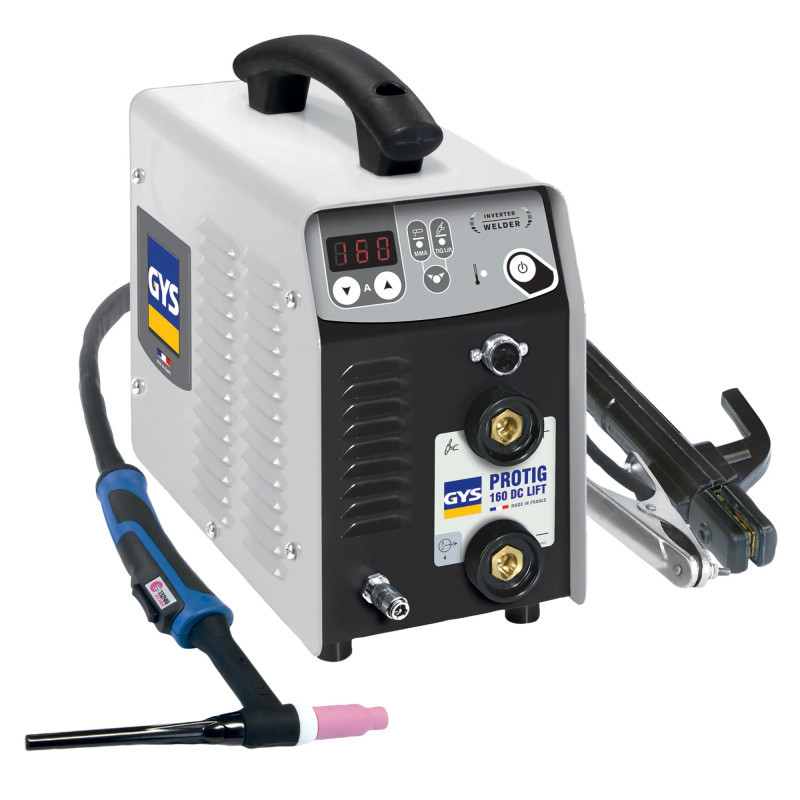 Poste à souder TIG 160 Ampères avec accessoires - PROTIG 160 DC - GYS - 077287