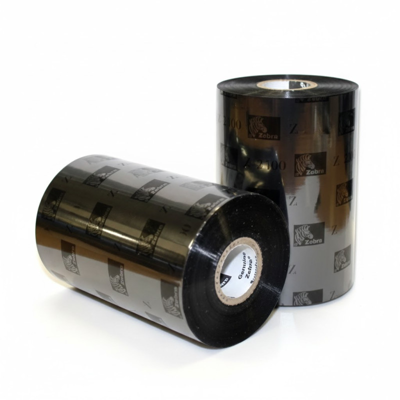 Rubans transfert thermique Résine 5095 - 110mmx300m - Zebra - 005095BK11030