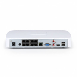 Enregistreur vidéo réseau intelligent 8 canaux 1U 8PoE 1HDD WizSense - Dahua - DHI-NVR2108-8P-I2