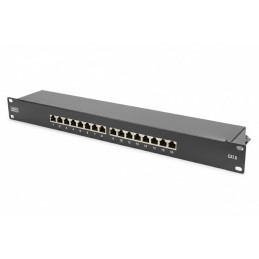 Panneau de brassage 16 ports catégorie 6 STP pour coffret / armoire / baie 19'' - 9PB00129979