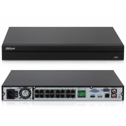 Enregistreur vidéo réseau compact 4 canaux 1U 1HDD Lite H.265 - Dahua - DHI-NVR1104HS-P-S3/H(V2.0)