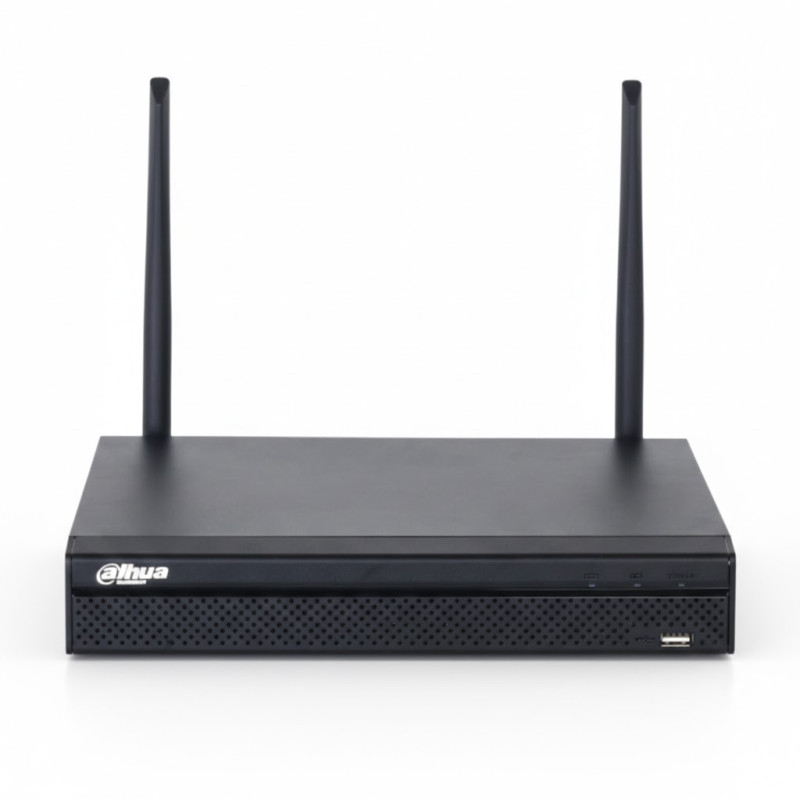 Enregistreur vidéo réseau compact 4 canaux 1U 1 disque dur - Dahua - DHI-NVR1104HS-W-S2-CE