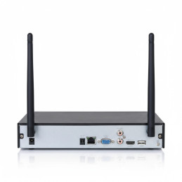 Enregistreur vidéo réseau compact 4 canaux 1U 1 disque dur - Dahua - DHI-NVR1104HS-W-S2-CE