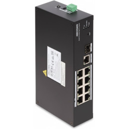 Commutateur POE intelligent Fast Ethernet à 8 ports - Hikvision - DS-3T1310P-SI/HS