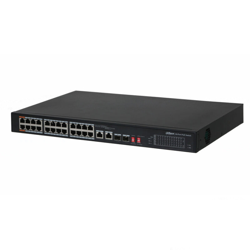 commutateur PoE Dahua - DH-PFS3226-24ET-240