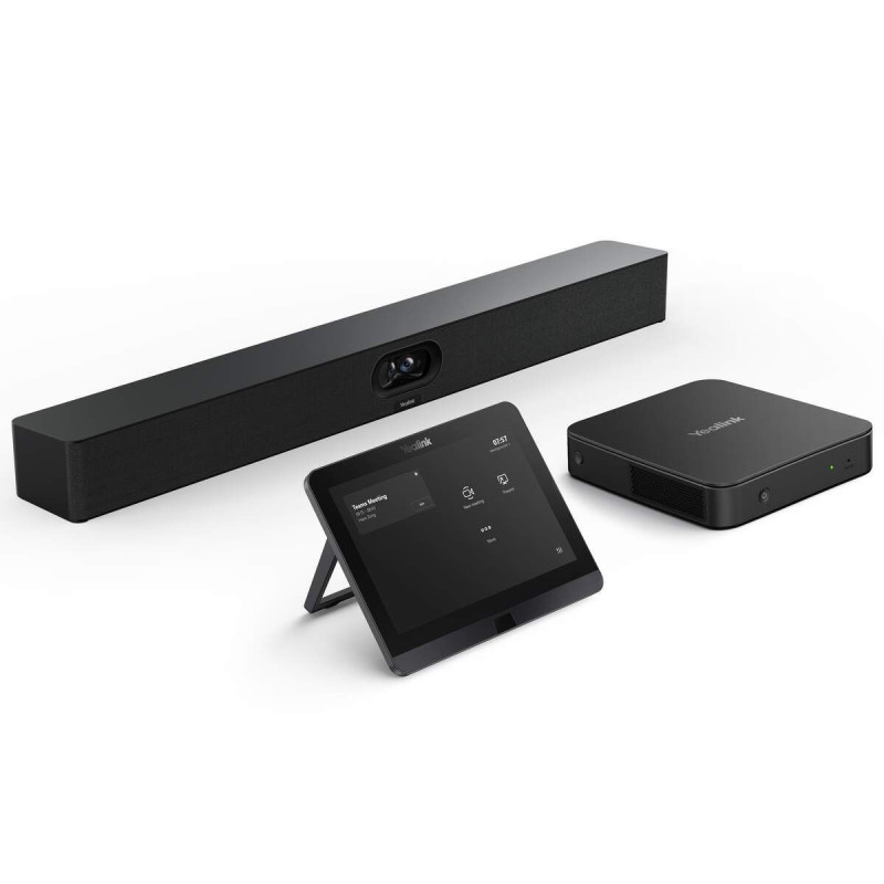 Pack visioconférence Microsoft Teams Rooms avec barre audio/vidéo Yealink - 1103833