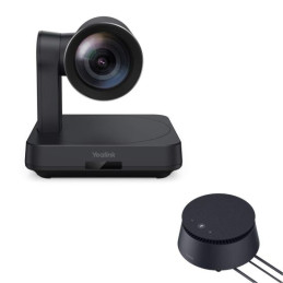 Kit caméra PTZ 4K et haut-parleur, a connecter à votre PC en USB UVC85-BYOD - Yealink - 1106896