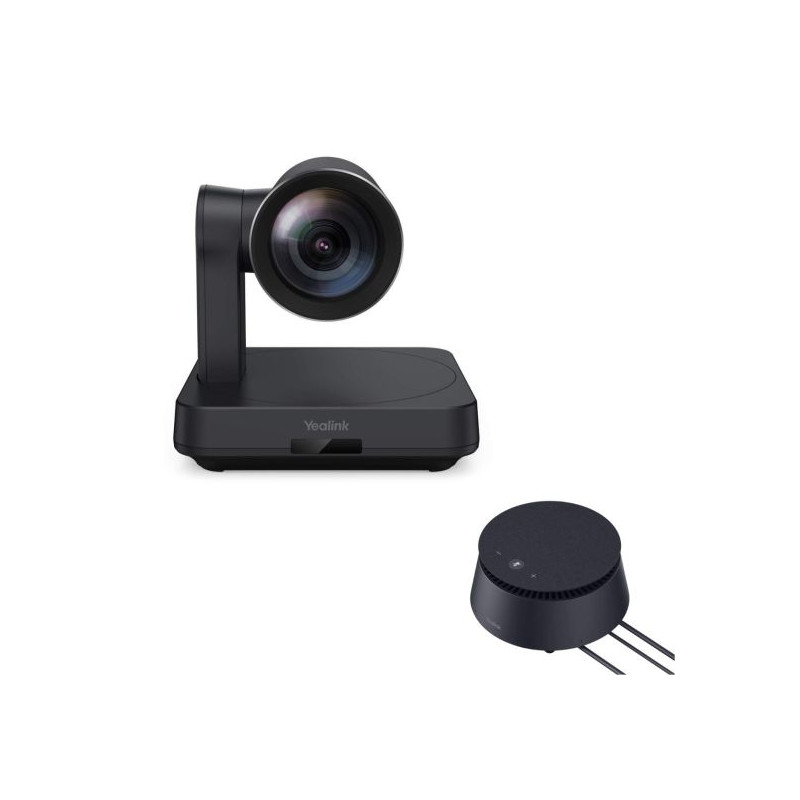 Kit caméra PTZ 4K et haut-parleur, a connecter à votre PC en USB UVC85-BYOD - Yealink - 1106896