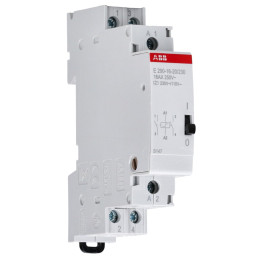 Télérupteur E290 - 16A - 2NO - 230VAC/100VDC (1 module) - ABB - 2TAZ312000R2012
