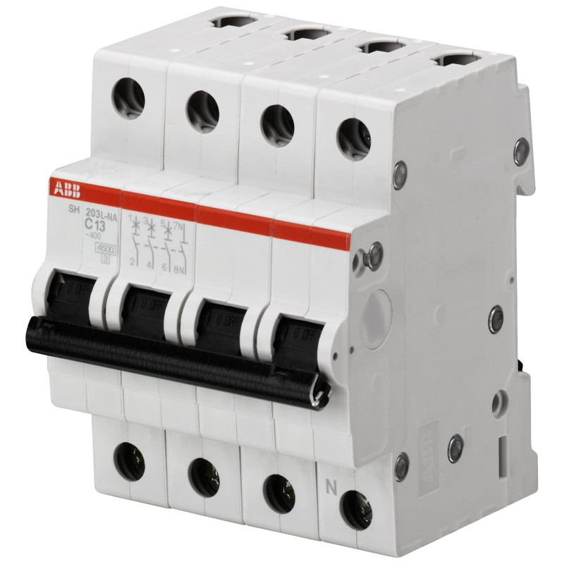 Disjoncteur modulaire SH203L-C63NA - ABB - 2CDS243103R0634